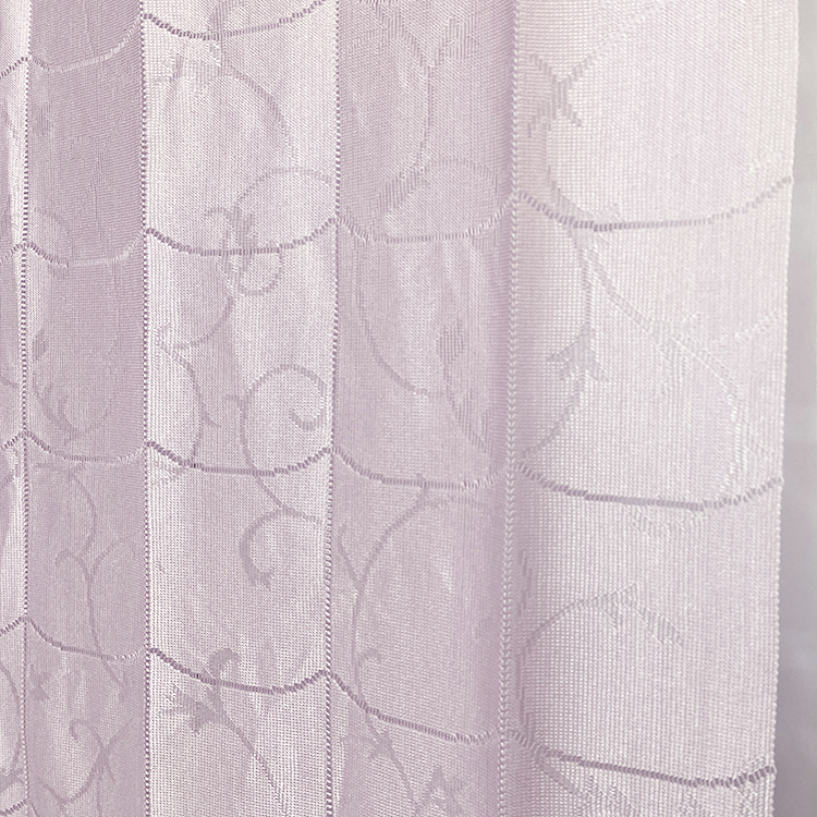 Violet fenêtre diviseur porte vague cuisine occultant jacquard polyester rideau stores verticaux tissu