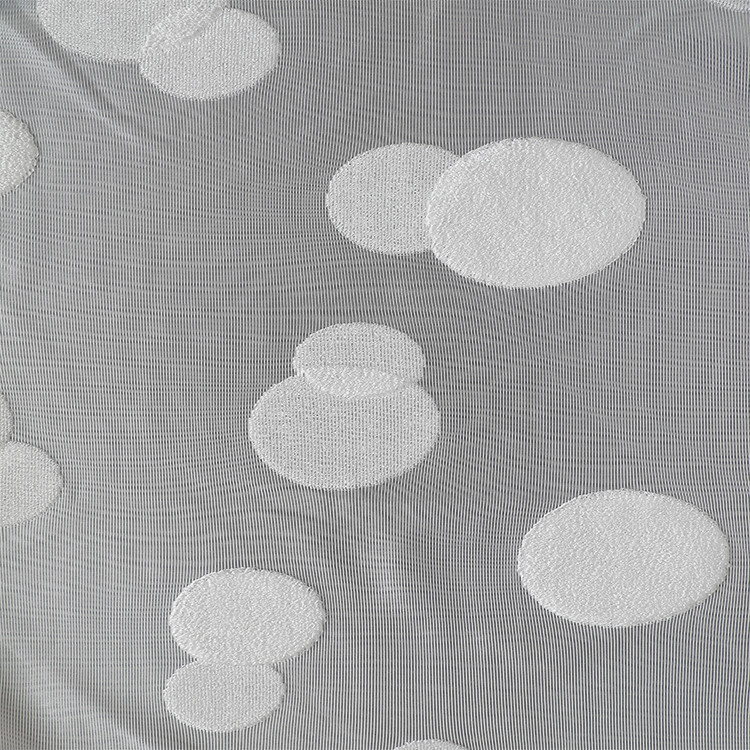 Factory Supply Voile Rideau léger spot elengant Salon sheer_organza_fabric