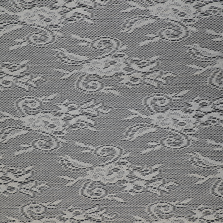 Vente directe d'usine jacquard 100% Polyester design salon tissu de rideau en tissu transparent