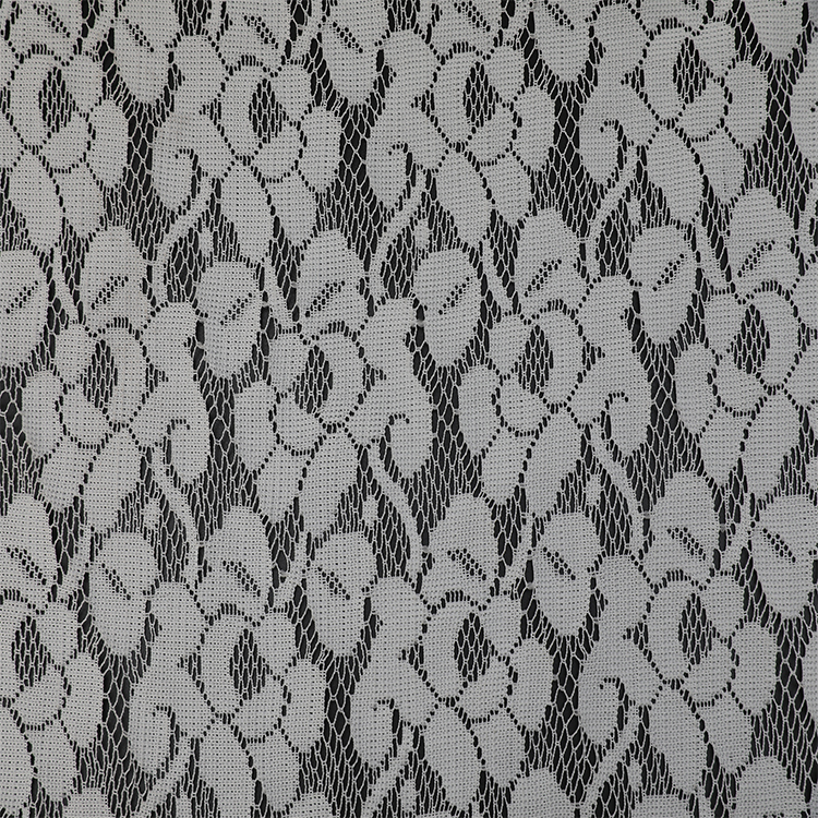 Rideaux 100% polyester prêts à l'emploi jacquard uni fenêtre tissu transparent bon marché pour rideaux