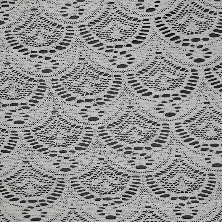 Décor à la maison blanc pur antistatique gaze fenêtre perméabilité à l'air jacquard tissu polyester transparent