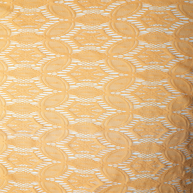 Tissu extensible transparent en polyester jacquard d'impression de rideau européen bon marché de conception unique